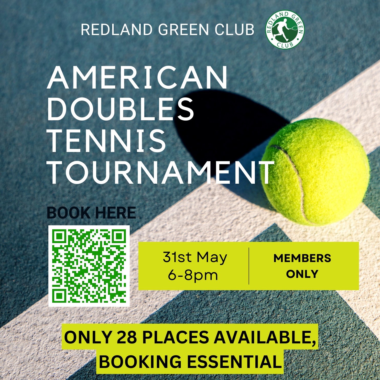 american doubles tournament, redland green tennis club, bristol